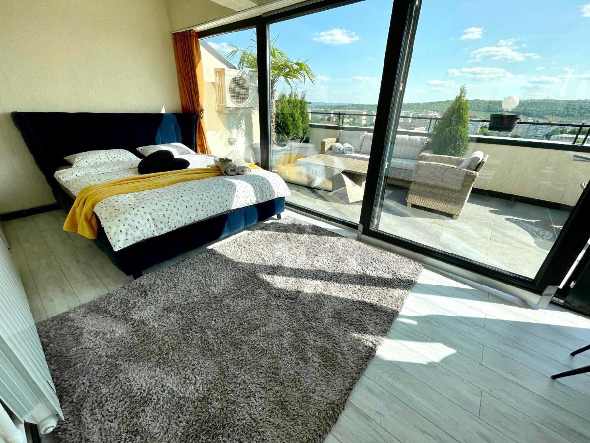 Penthouse Exclusive View , Iasi Lägenhet Exteriör bild
