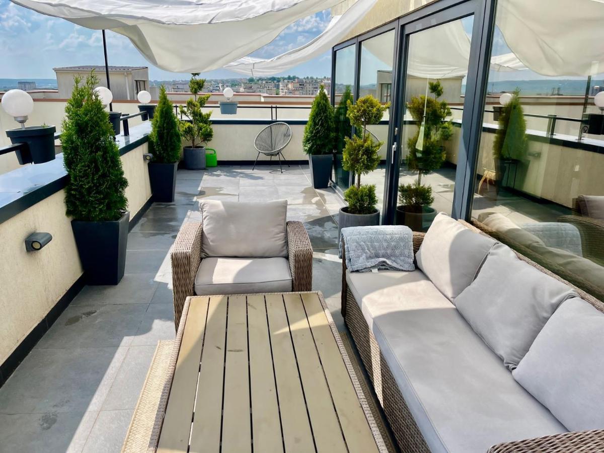 Penthouse Exclusive View , Iasi Lägenhet Exteriör bild